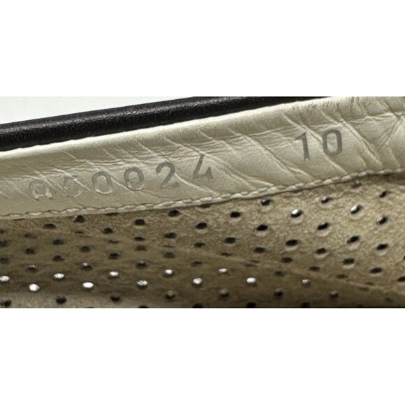 Dolce & Gabanna Perforated Suede Loafers Men’s 10 Brown Espadrille Slippers main image 11